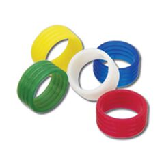 CRC-WHITE Colour Ring Compatible With Compression Connectors, White, Colour: White