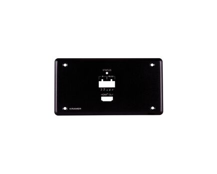 WP-789R EU PANEL SET Black Frame and Faceplate Set for WP-789R Wall Plate, 3 image