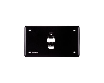 WP-789R EU PANEL SET Black Frame and Faceplate Set for WP-789R Wall Plate, 2 image