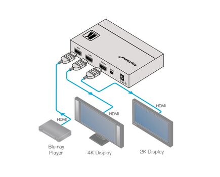 VP-510 4K to 2K Down-Converter, 2 image