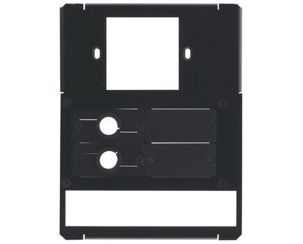 T1AF-14T Face Plate, Black, 1xPower Socket, Version: 14T conf