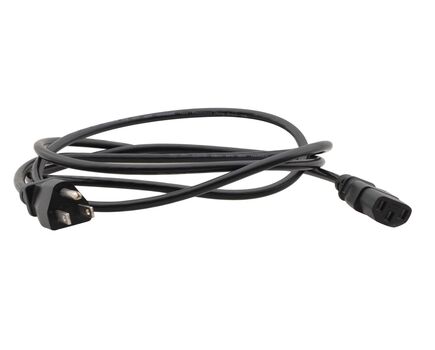 C-AC/ZA TBUS AC Power Cord, 1.8 m, Black, 250 V/10A