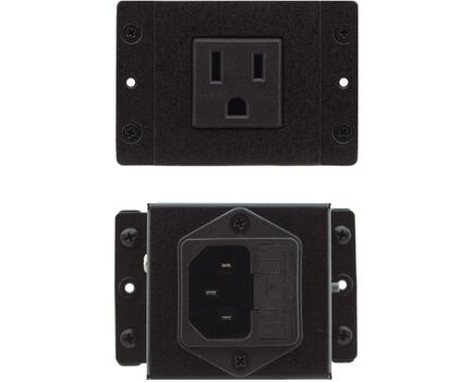 TS-2UC/U Dual Power Socket, Universal, 2xSocket, Version: 1x Universal / 2 USB, 2 image