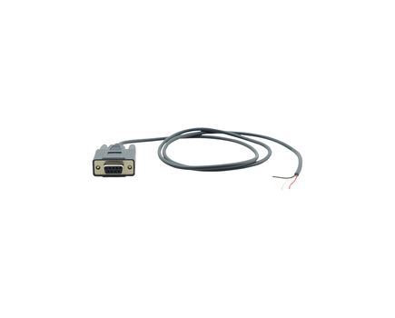 C-D9F/OPEN-50 Open End Control Cable, 15.2m, Black, Length: 15.2