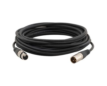 C-XLQM/XLQF-1 XLR Quad Style (Male- Female) Cable, 0,3 m, Length: 0.3