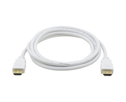 C-MHM/MHM(W)-1 Flexible High Speed HDMI Cable with Ethernet, 0.3m, White, Length: 0.3