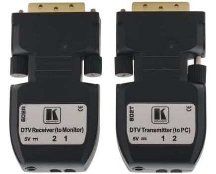 602R/T(SET)/US Detachable DVI Optical Transmitter and Receiver, Version: US Version