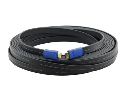 C-HM/HM/FLAT/ETH-3 FLAT HDMI with Ethernet (Male - Male) Cable, 0.9 m, Length: 0.9