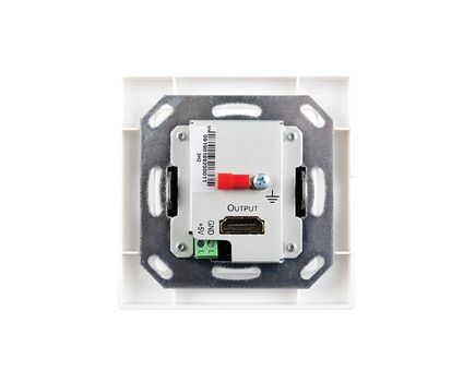 WP-3H2/EU-80/86(W) Frame and Faceplate Set, White, For EU Wall Plate, 4 image