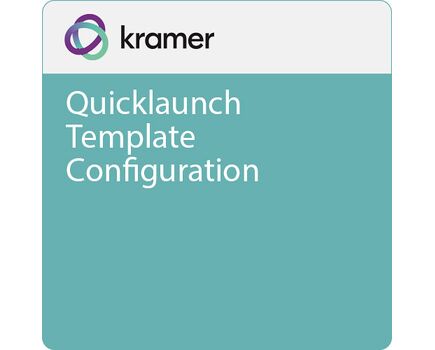 QL-CONFIG Quick Launch Video Conference Template for 1 Template