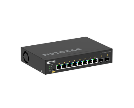 M4250-8G2XF-PoE+ Network Switch, 8x1G PoE, 2xSFP, Managed Switch, 220W