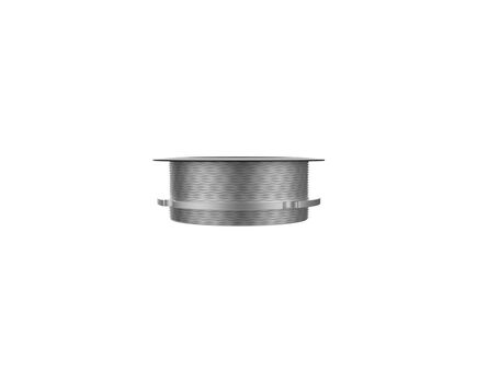 RTBUS-4C(BC) Table Top Round Enclosure, Aluminium, Silver, Colour: Silver