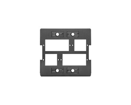 T20F-64 Inner Frame, Black, 4xPass-Through Inserts