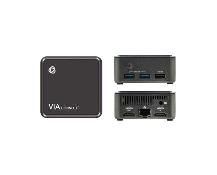 VIA Connect² (VIA CONNECT2) Wireless and Wired Presentation and Collaboration Platform