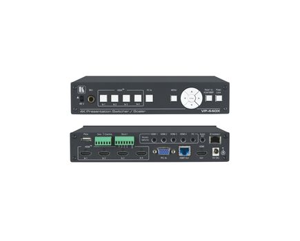 VP-440X 18G 4K Presentation Switcher/Scaler with HDBaseT & HDMI Simultaneous Outputs