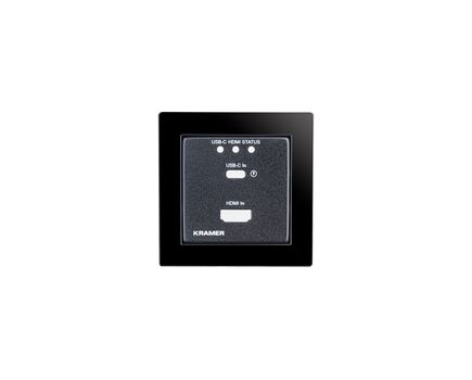 WP-20CT EU PANEL SET Face Plate, Black, 1 EU Size, 1xGang