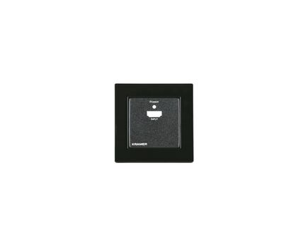 WP-3H2/US-PANEL(B) Black Frame and Faceplate Set for US or EU/UK Size Wall Plates, 2 image