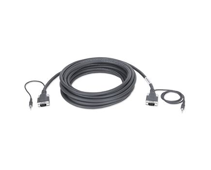 C-GMA/GMA-50 VGA Cable with Stereo Audio 3.5mm Mini Jack, 15.2 m, Length: 15.2, 2 image