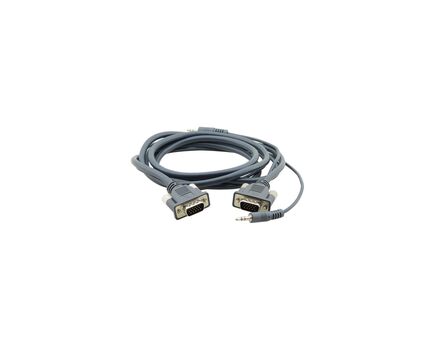 C-MGMA/MGMA-3 Micro VGA Cable with Stereo Audio 3.5mm Mini Jack, 0.9 m, Length: 0.9