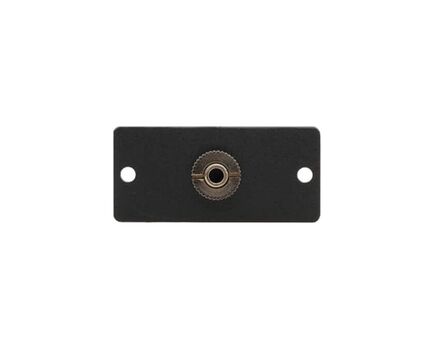 WA-1PN(G) Stereo Audio Wall Plate Insert, Grey, Single Slot, Colour: Grey, 4 image