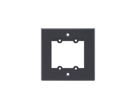 FRAME-1G/EUK(G) Frame for Wall Plate Insert, 1-Gang, EU and UK, Grey, 4 image