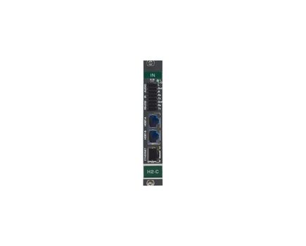 DTAxrC2-IN2-F34 2-Channel 4K HDR HDMI over Extended Reach HDBaseT Input Card with Analog Audio (F-34)