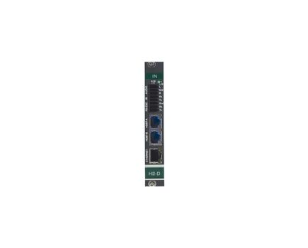 DTAxrD2-IN2-F34 2-Channel 4K HDR HDMI over Extended Reach HDBaseT Input Card with Analog Audio (F-34)