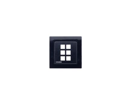 RC-206/306/EU-PANEL(B) Frame and Faceplate Set, Black, For RC-206/RC-306 EU Wall Plate, 3 image