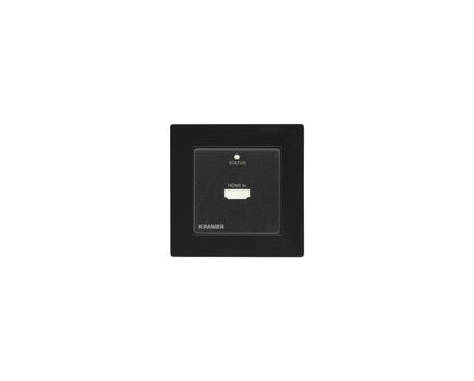 WP-871XR/789T/EU(B) Frame and Faceplate Set, Black, For WP-871xr/WP-789T EU Wall Plate