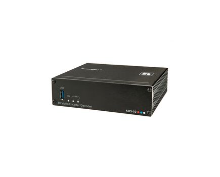 KDS-10 4K60 4:4:4 Dual Stream Transceiver, 1 Ethernet/1 Balanced Audio/Serial USB