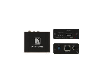 PT-872xr 4K HDR HDMI Compact PoC Receiver over Long-Reach DGKat 2.0