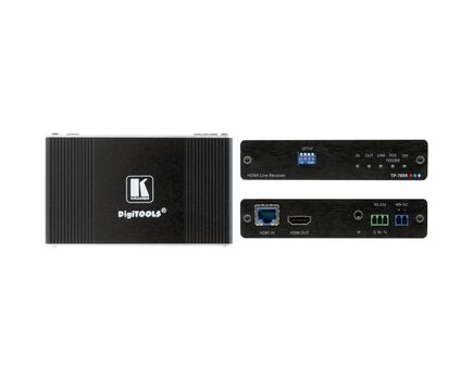 TP-789R 4K60 4:2:0 HDMI HDCP 2.2 Bidirectional PoE Receiver with RS-232 & IR over Long-Reach HDBaseT