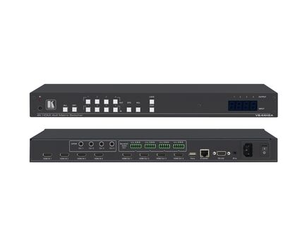 VS-44H2A 4x4 4K HDR HDCP 2.2 Matrix Switcher with Audio De-embedding