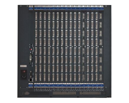 VS-6464DN-EM/STANDALONE 8x8 to 64x64 Modular Multi-Format Managed Digital Matrix Switcher