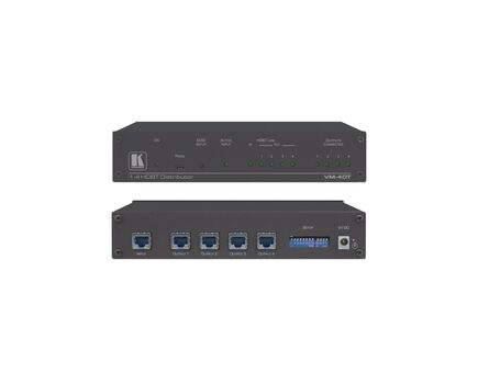 VM-4DT 1:4 4K60 4:2:0 Long-Reach HDBaseT Distribution Amplifier