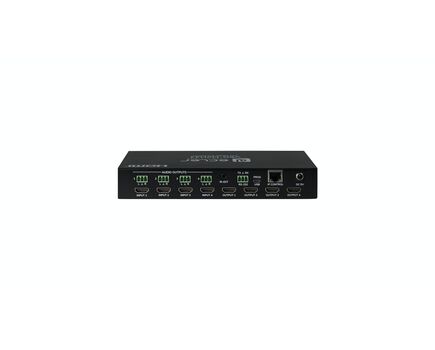 VEO-MXH44 HDMI 2.0matrix, 4xTypeA Female HDMI Input, 4xTypeA Female HDMI Output, 3 image