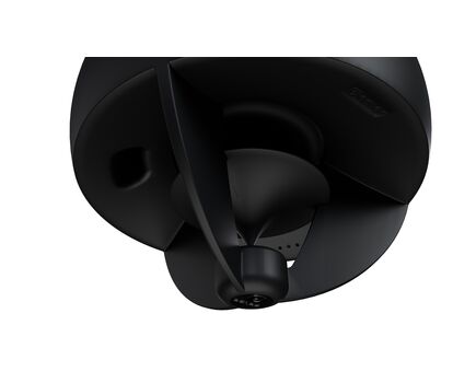 GLOBE Ceiling Mount Loudspeaker, Two Way, 5" Woofer, 1" Tweeter, 32W, Black, 111°, Colour: Black