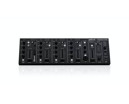 eCOMPACT4BT Analogue Mixer, Input Port: 4 (Microphone)/6 (ST Line), Output Port: 3 (Main/Subwoofer/Alt) Channels, 2 image