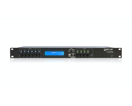 DAM614 Installation Digital Mixer, Input Port: 2 (Line)/6 (Microphone/Line), Output Port: 4 (Line) Channels