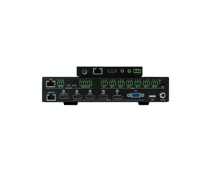 VEO-SWM45 Presentation Switcher, 3 HDMI & 1VGA & 1 DisplayPort Input, HDMI Output, 2 image