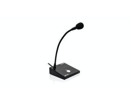 MPAGE1r Desktop Paging Station, 1 Zone, Black, Unidirectional, 50Hz to 18kHz, 2 image