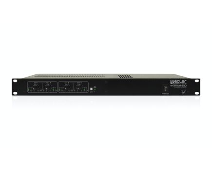 eGPA4-150 High Efficiency Multichannel Amplifier (Class D), 4X150WRMS @4Ω, Auto Stand-By Function