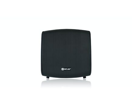 eMOTUS8ODBK Full Range Loudspeaker Cabinet, Two Way, 8" Woofer, 100W, Black, 142°x142°, Colour: Black