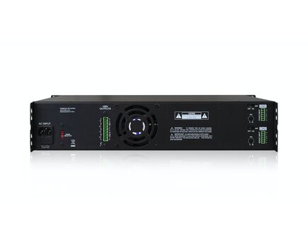 eHSA2-500 Multichannel Amplifier with 2X500WRMS @100V (High Impedance) Powered Outputs, 2 image