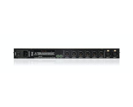 ALMA26 Digital Processor, 2xXLR3 Female Input, USB, 6xXLR3 Male Output, Black, Output Port Type: 6xXLR3 Male, 2 image