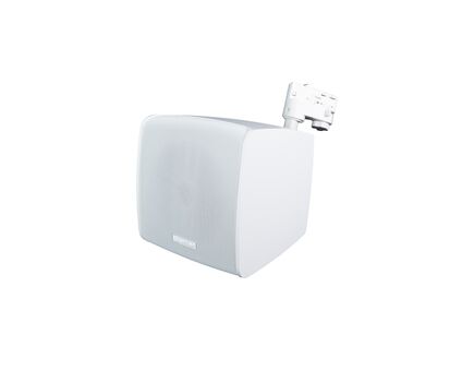 CUBE Rail Mount Speaker, Two Way, 5", White, 150°x150°, Colour: White, 2 image