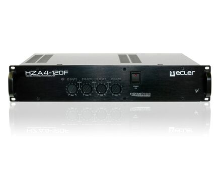 HZA4-120F 4Xmerging Channel Amplifier with Direct 4X120WRMS