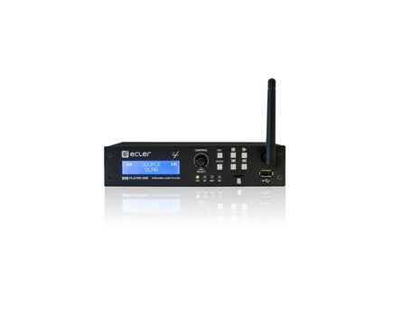 PLAYER ONE Streaming & Media Audio Player, 1xControl, 90 to 264V AC, RCA Stereo & Mini-Jack Output