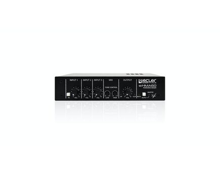 eHMA60 Self-Powered Audio Mixer, Input Port: 3, Output Port: 2 Channels