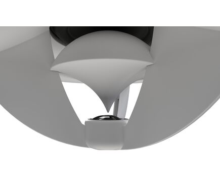 GLOBE Ceiling Mount Loudspeaker, Two Way, 5" Woofer, 1" Tweeter, 32W, White, 111°, Colour: White, 3 image